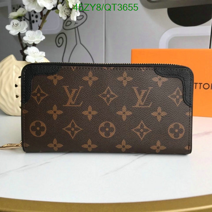 LV Bag-(4A)-Wallet- Code: QT3655 $: 45USD