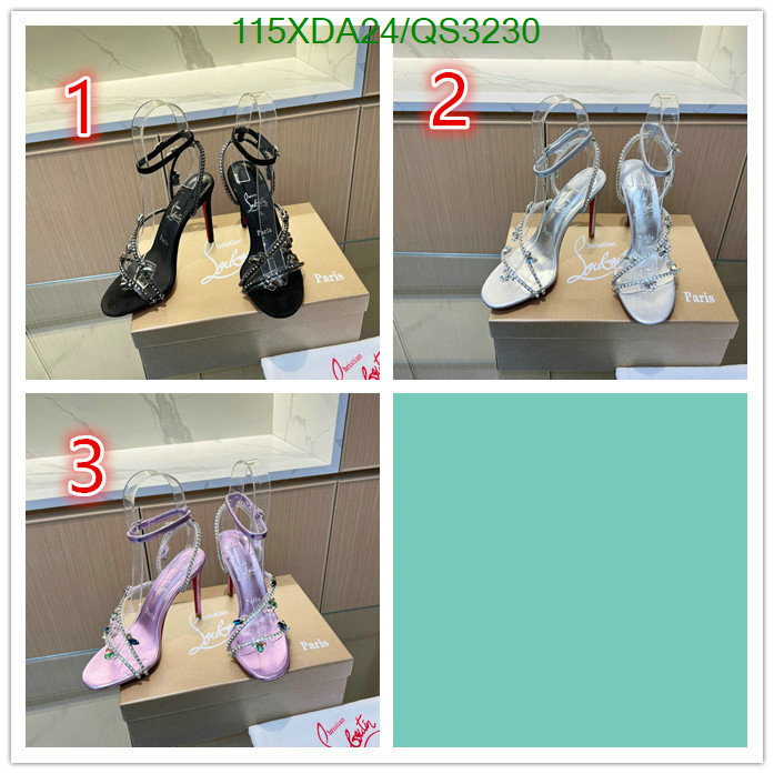 Women Shoes-Christian Louboutin Code: QS3230 $: 115USD