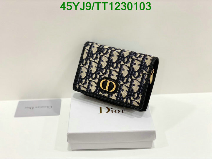 Dior Bag-(4A)-Wallet- Code: TT1230103 $: 45USD