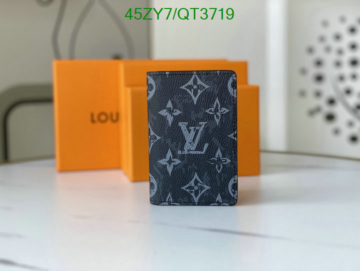 LV Bag-(4A)-Wallet- Code: QT3719 $: 45USD
