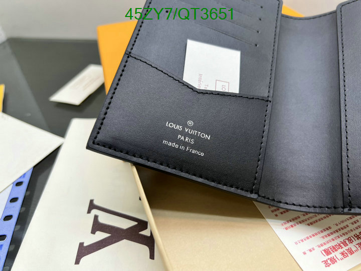 LV Bag-(4A)-Wallet- Code: QT3651 $: 45USD