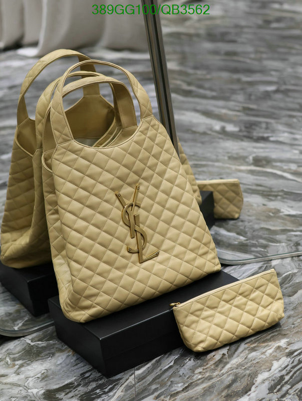 YSL Bag-(Mirror)-Handbag- Code: QB3562 $: 389USD