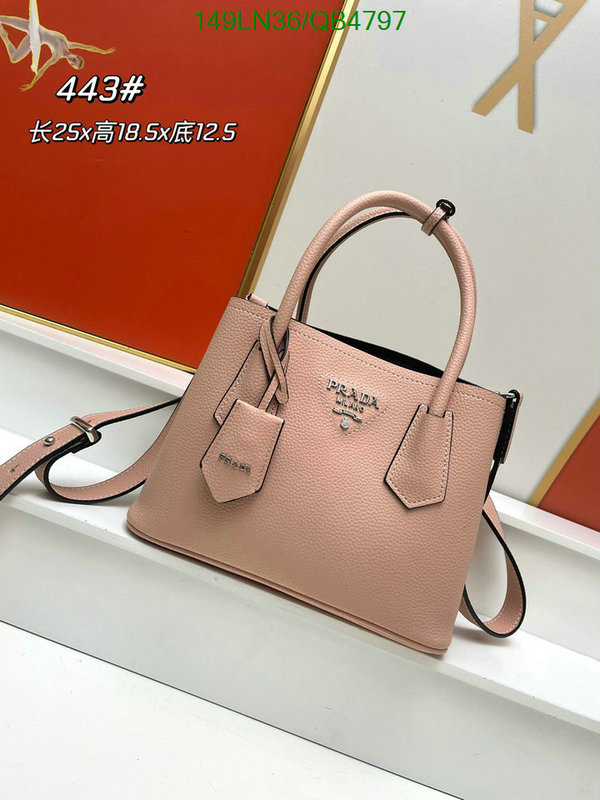 Prada Bag-(4A)-Handbag- Code: QB4797 $: 149USD