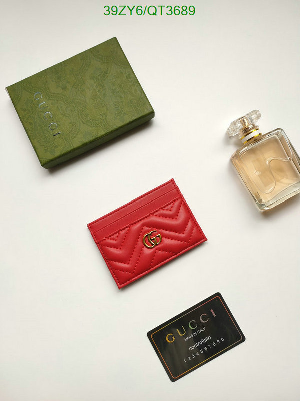 Gucci Bag-(4A)-Wallet- Code: QT3689 $: 39USD