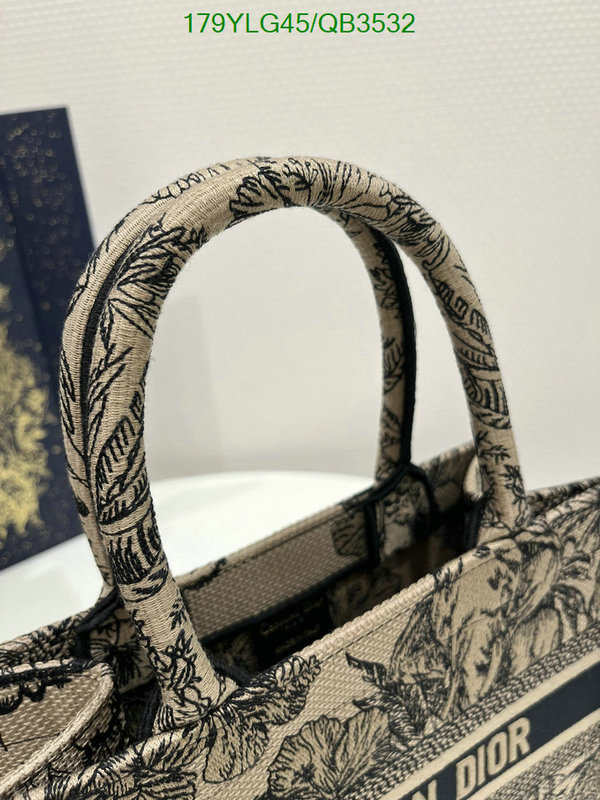 Dior Bag-(Mirror)-Book Tote- Code: QB3532