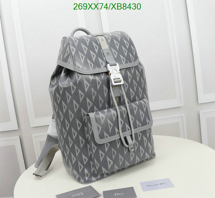 Dior Bag-(Mirror)-Backpack- Code: XB8430 $: 269USD