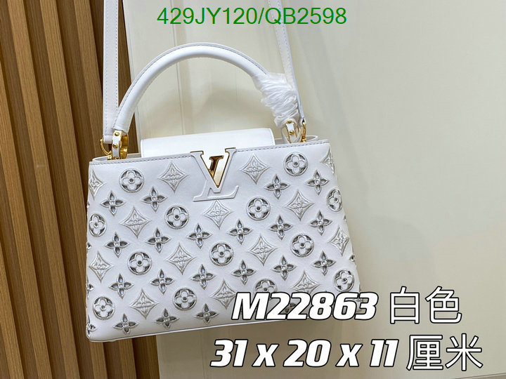 LV Bag-(Mirror)-Handbag- Code: QB2598