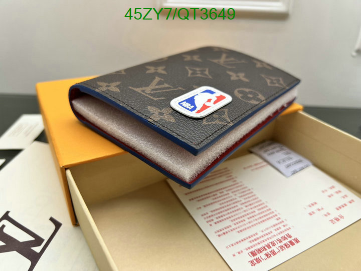 LV Bag-(4A)-Wallet- Code: QT3649 $: 45USD