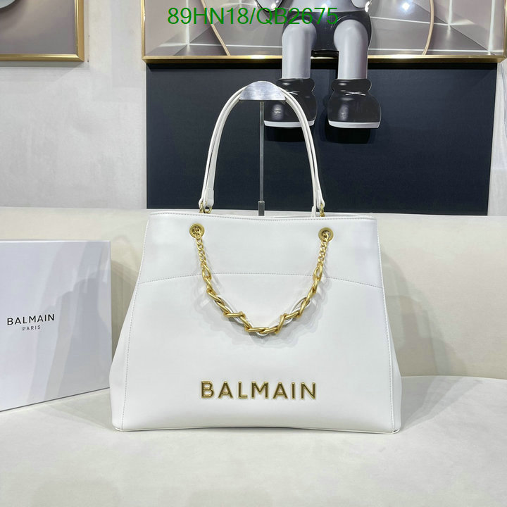 Balmain Bag-(4A)-Handbag- Code: QB2675 $: 89USD