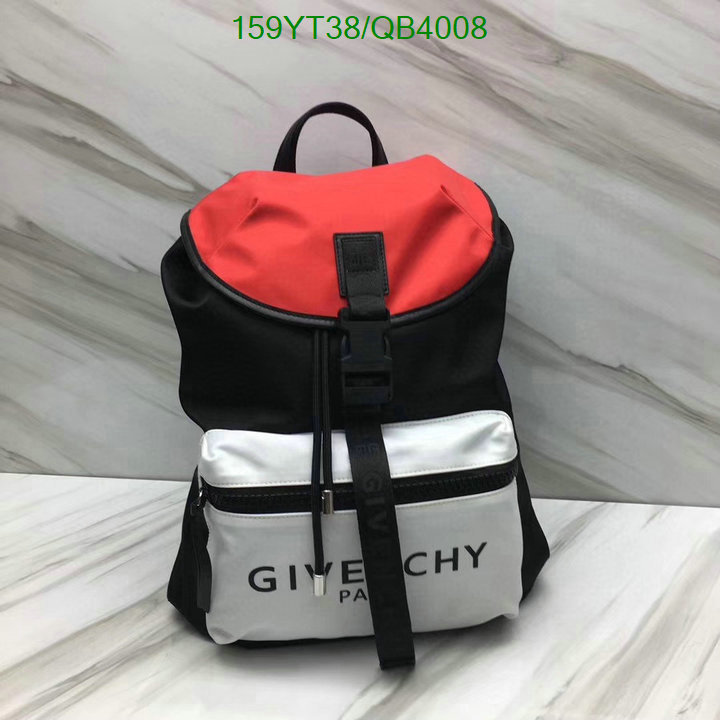 Givenchy Bag-(Mirror)-Backpack- Code: QB4008 $: 159USD