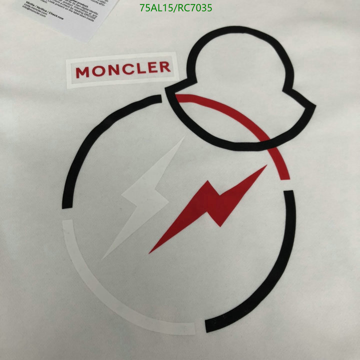 Clothing-Moncler Code: RC7035 $: 75USD