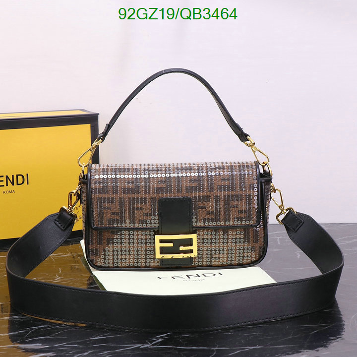 Fendi Bag-(4A)-Baguette- Code: QB3464 $: 92USD