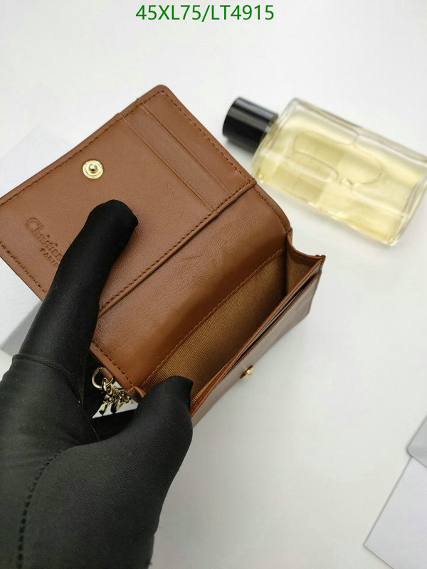 Dior Bag-(4A)-Wallet- Code: LT4915 $: 45USD