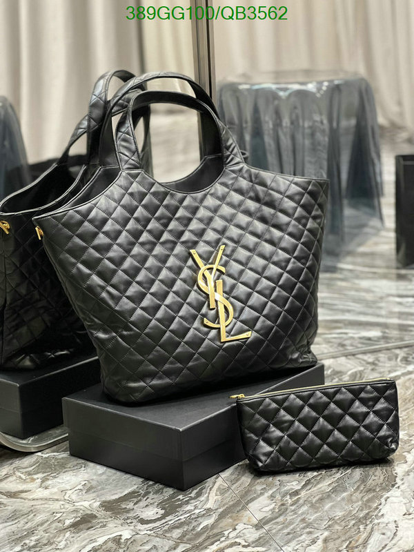 YSL Bag-(Mirror)-Handbag- Code: QB3562 $: 389USD