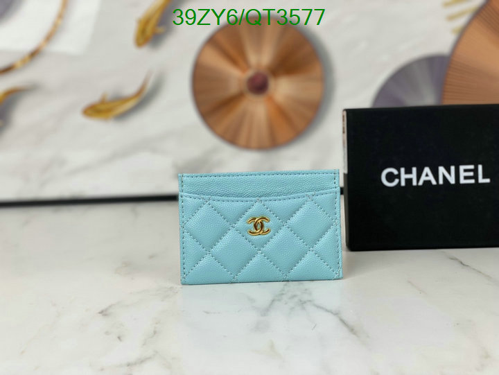 Chanel Bags-(4A)-Wallet- Code: QT3577 $: 39USD