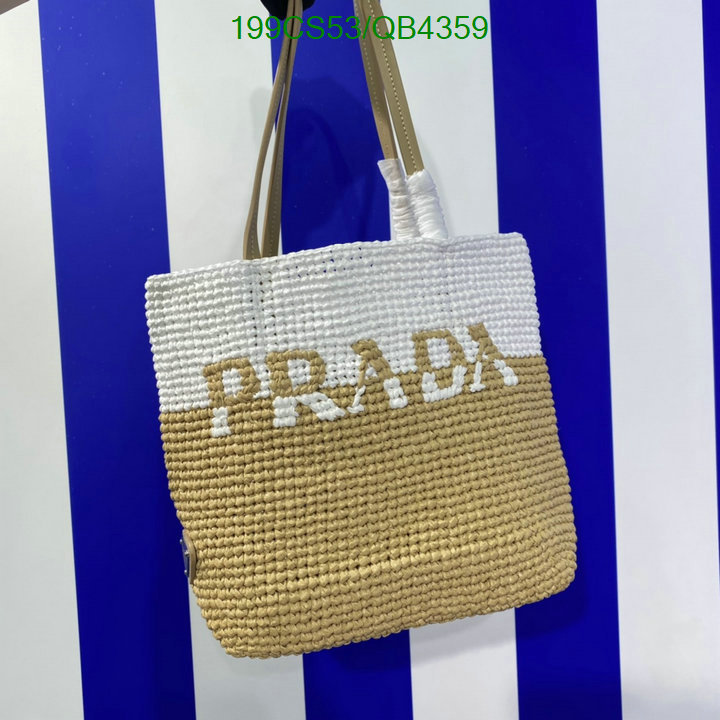 Prada Bag-(Mirror)-Handbag- Code: QB4359 $: 199USD