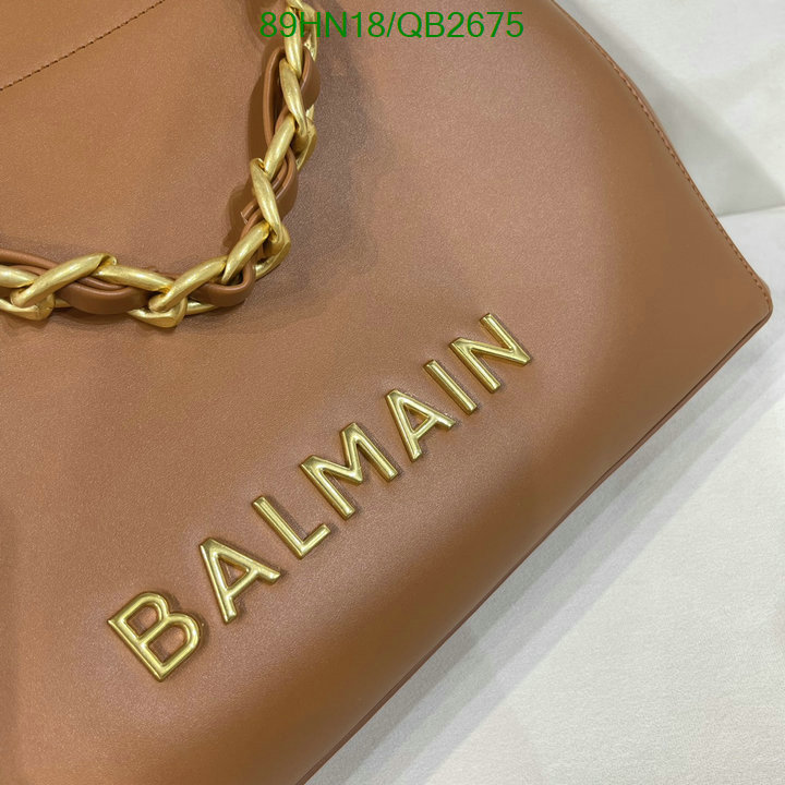 Balmain Bag-(4A)-Handbag- Code: QB2675 $: 89USD