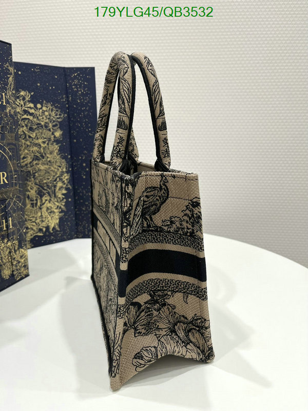 Dior Bag-(Mirror)-Book Tote- Code: QB3532