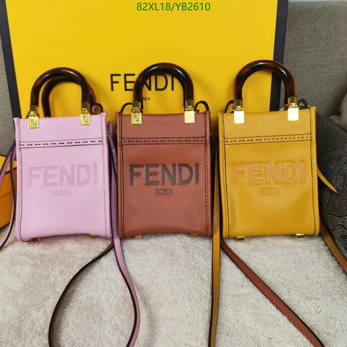 Fendi Bag-(4A)-Mon Tresor- Code: YB2610 $: 82USD