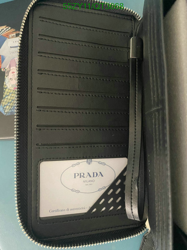 Prada Bag-(4A)-Wallet- Code: QT3668 $: 55USD