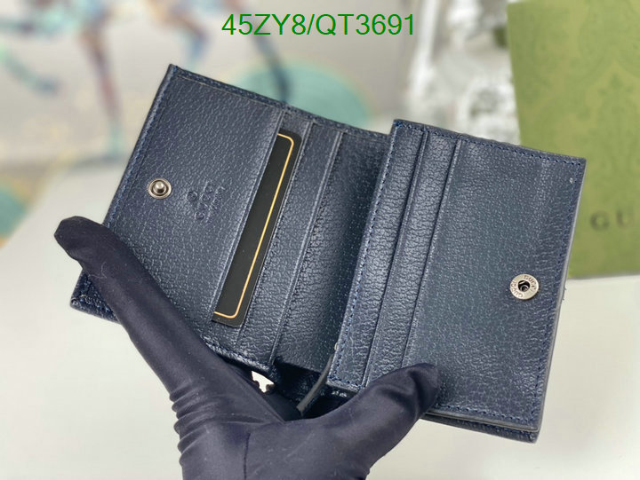 Gucci Bag-(4A)-Wallet- Code: QT3691 $: 45USD