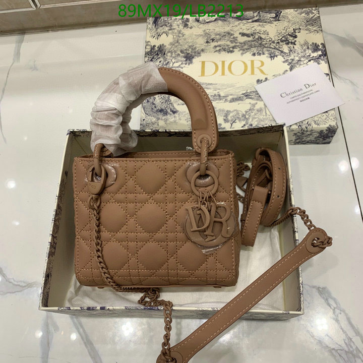 Dior Bags-(4A)-Lady- Code: LB2213 $: 89USD