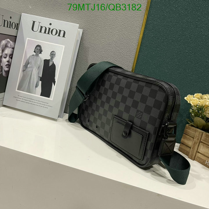 LV Bag-(4A)-Pochette MTis Bag-Twist- Code: QB3182 $: 79USD