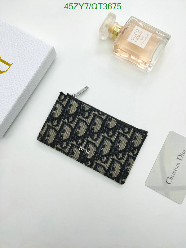 Dior Bag-(4A)-Wallet- Code: QT3675 $: 45USD