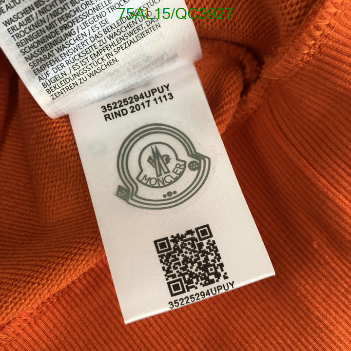 Clothing-Moncler Code: QC3927 $: 75USD