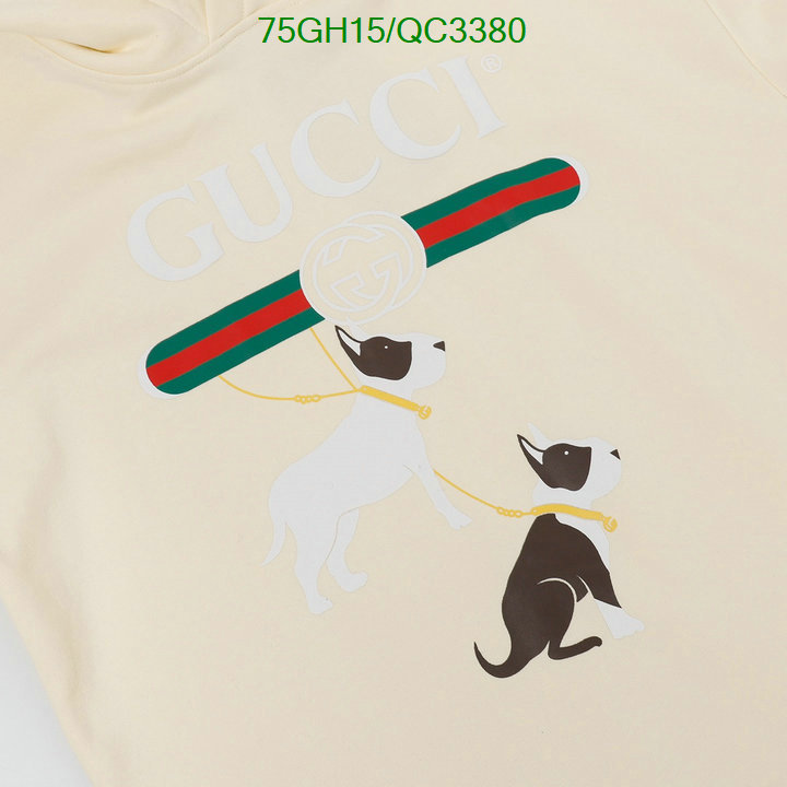 Clothing-Gucci Code: QC3380 $: 75USD