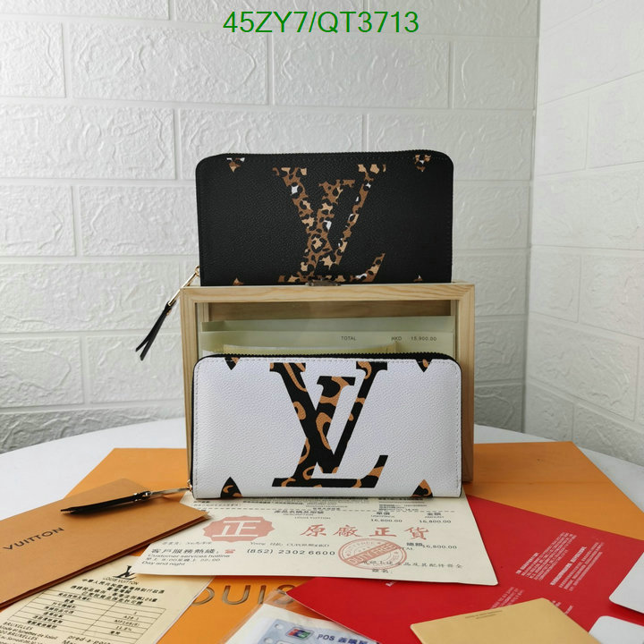 LV Bag-(4A)-Wallet- Code: QT3713 $: 45USD