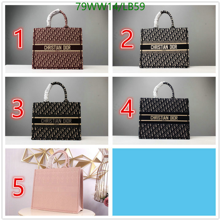 DiorBag-(4A)-Book Tote- Code: LB59 $: 79USD