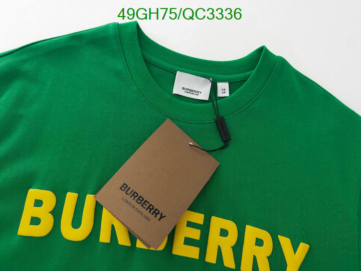 Clothing-Burberry Code: QC3336 $: 49USD