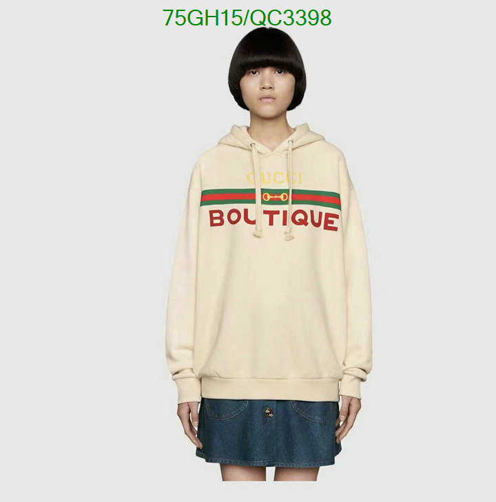 Clothing-Gucci Code: QC3398 $: 75USD