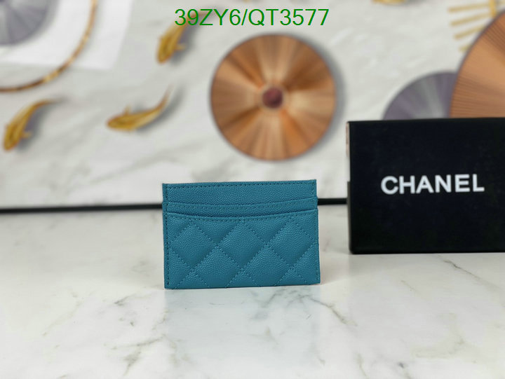 Chanel Bags-(4A)-Wallet- Code: QT3577 $: 39USD