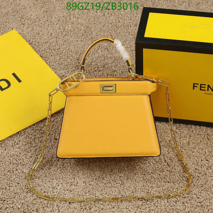 Fendi Bag-(4A)-Peekaboo Code: ZB3016 $: 85USD