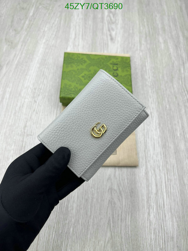 Gucci Bag-(4A)-Wallet- Code: QT3690 $: 45USD