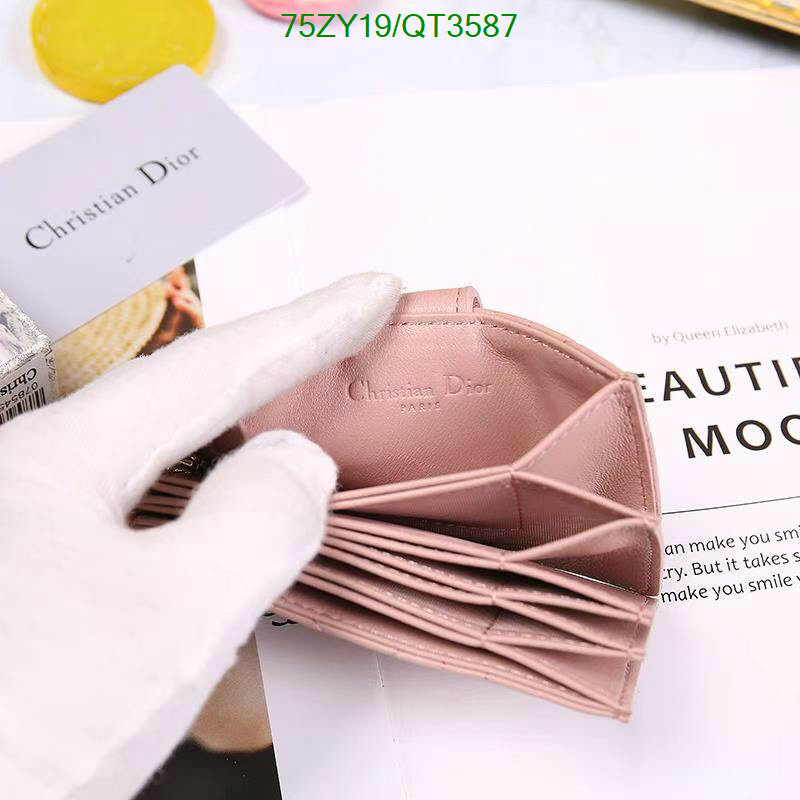 Dior Bag-(4A)-Wallet- Code: QT3587 $: 75USD