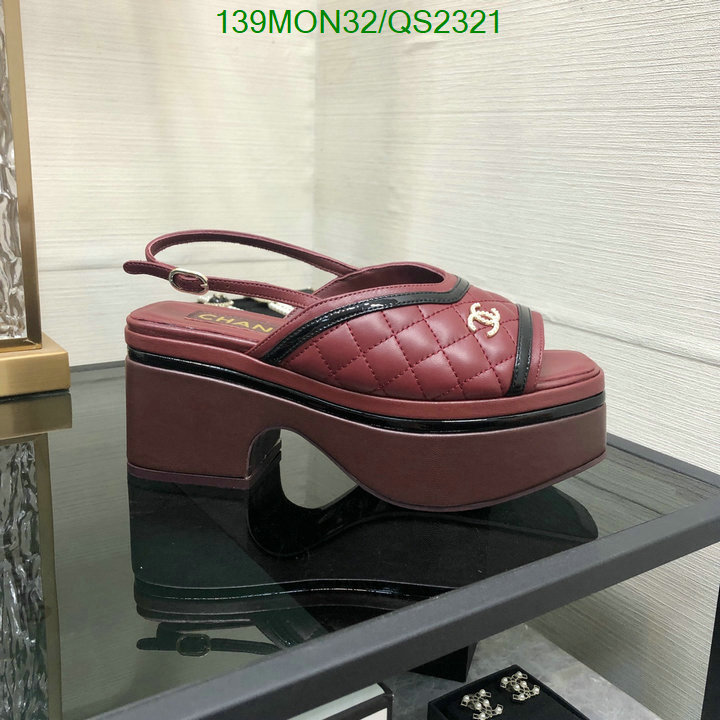 Women Shoes-Chanel Code: QS2321 $: 139USD