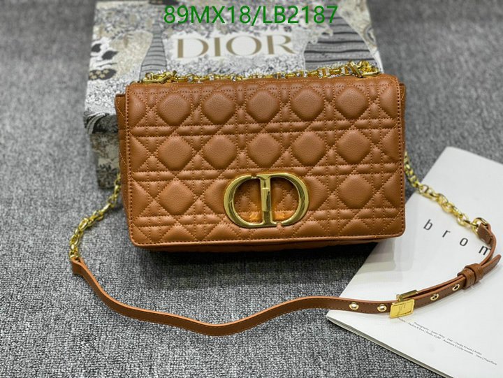 Dior Bags-(4A)-Caro- Code: LB2187 $: 89USD