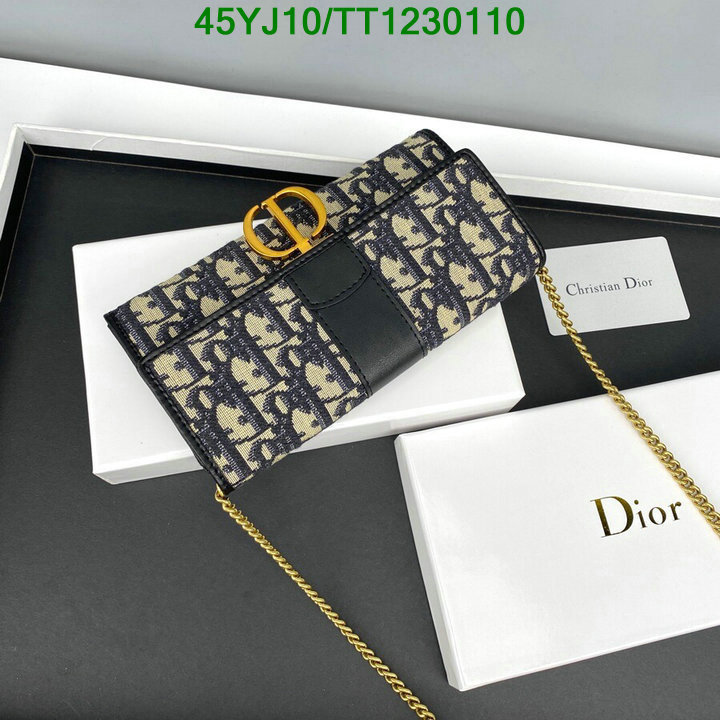 Dior Bags-(4A)-Wallet- Code: TT1230110 $: 45USD