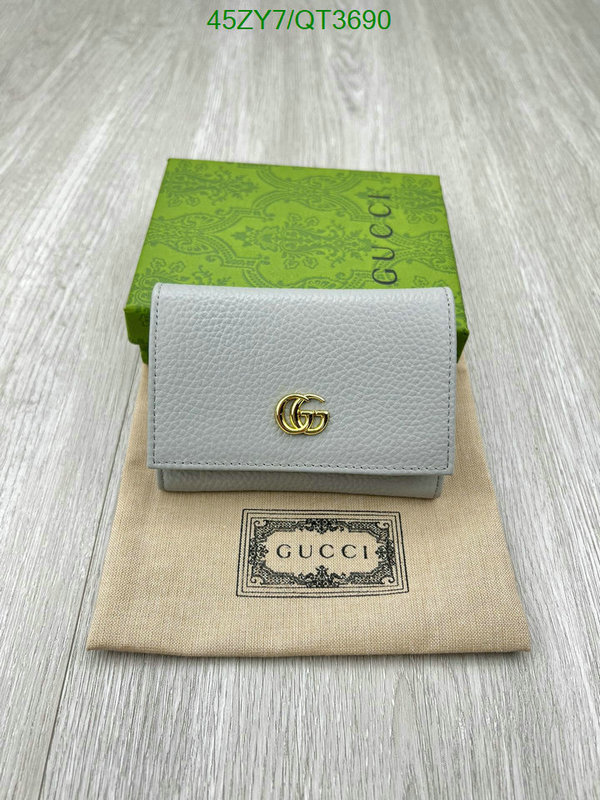 Gucci Bag-(4A)-Wallet- Code: QT3690 $: 45USD