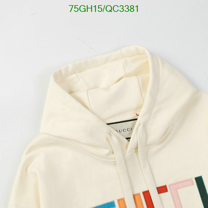 Clothing-Gucci Code: QC3381 $: 75USD