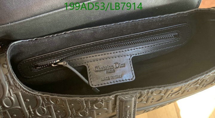 Dior Bags-(Mirror)-Saddle- Code: LB7914 $: 199USD