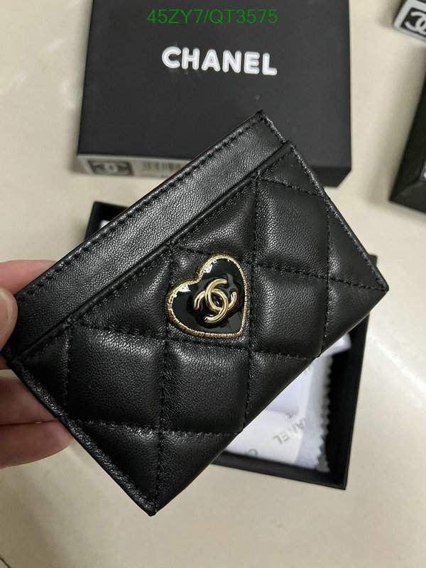 Chanel Bags-(4A)-Wallet- Code: QT3575 $: 45USD