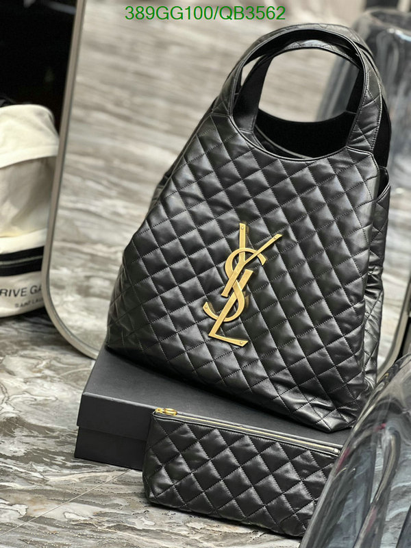 YSL Bag-(Mirror)-Handbag- Code: QB3562 $: 389USD