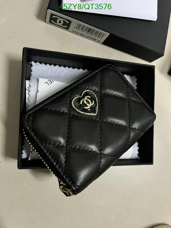 Chanel Bags-(4A)-Wallet- Code: QT3576 $: 45USD