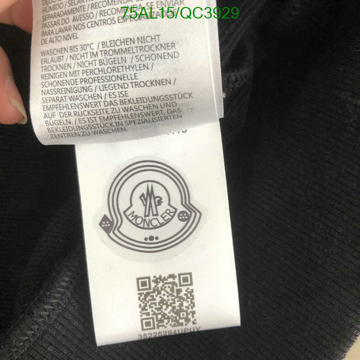 Clothing-Moncler Code: QC3929 $: 75USD