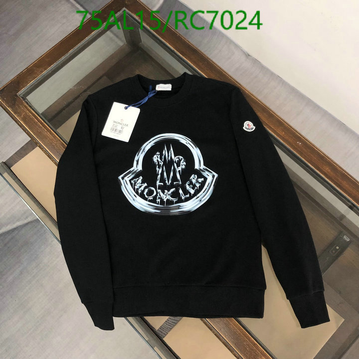 Clothing-Moncler Code: RC7024 $: 75USD