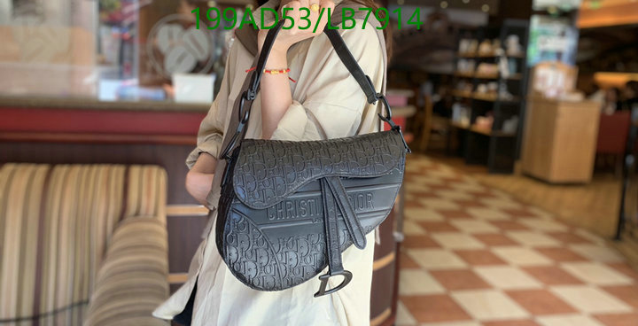 Dior Bags-(Mirror)-Saddle- Code: LB7914 $: 199USD